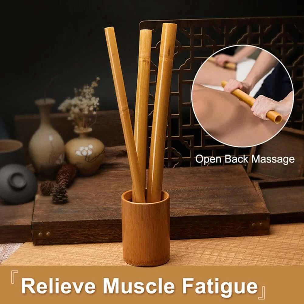 Bamboo Massage Sticks