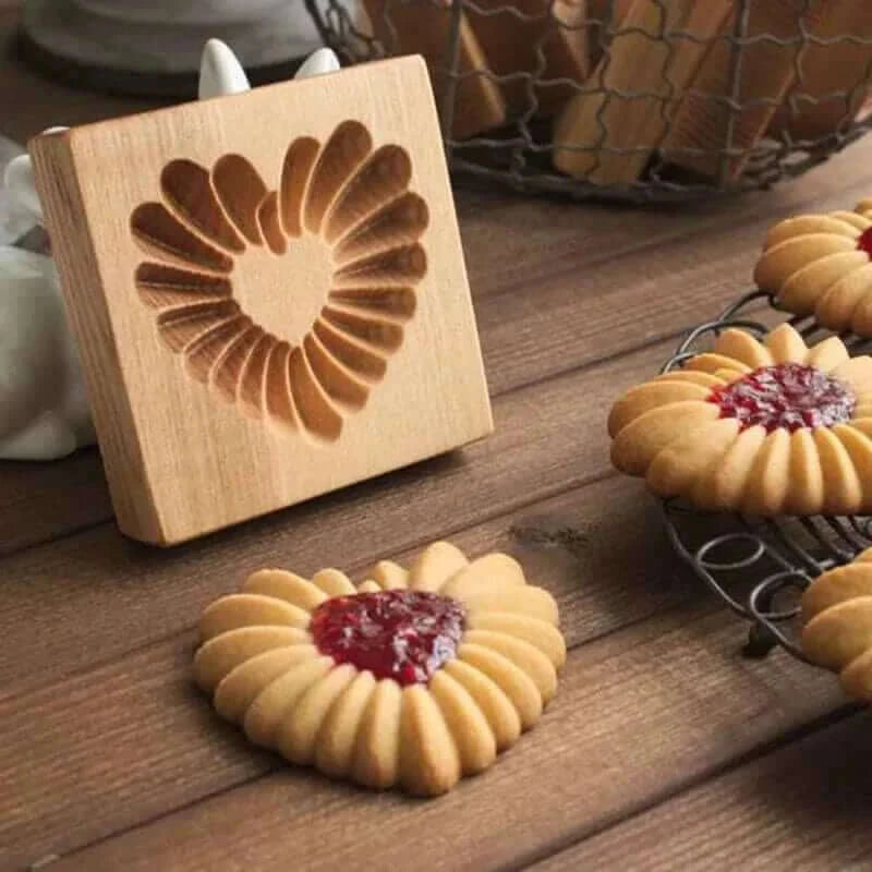Wooden Cookie Molds